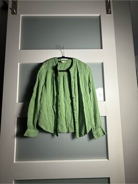 Harper Mint Green Textured Knit Top